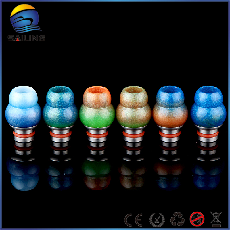 510 Gourd Epoxy Resin Drip Tips