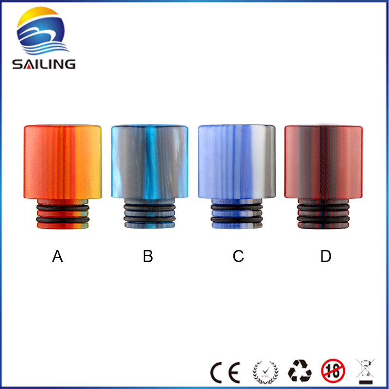 Epoxy Resin 510 Drip Tips Dual O rings