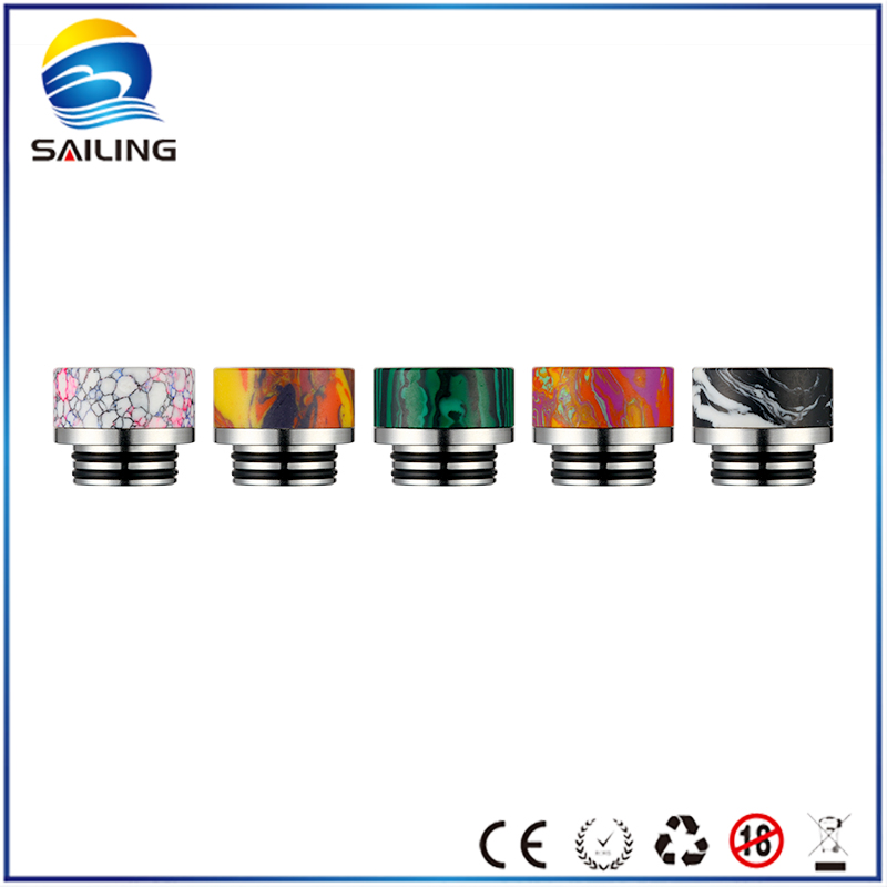 SS+Turquoise 810 Drip Tips for TFV8/TFV12