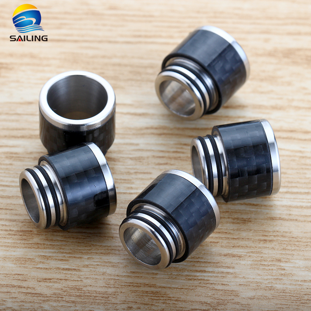 SS+Carbon Fiber 810 Drip Tips for TFV8/TFV12