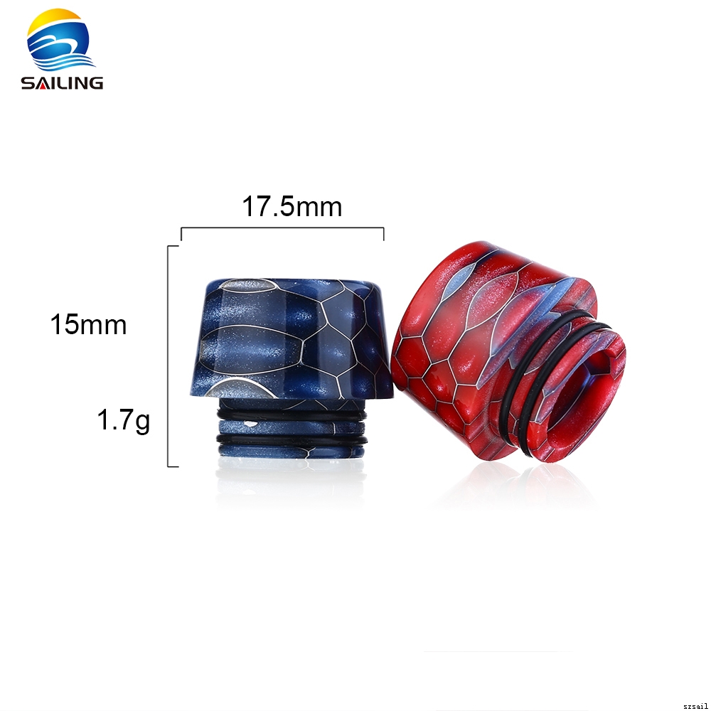 Epoxy Resin Snake Pattern 810 Drip Tips for TFV8/TFV12